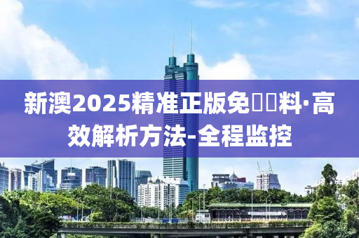 新澳2025精准正版免费资料，全面释义、解释与落实参考性