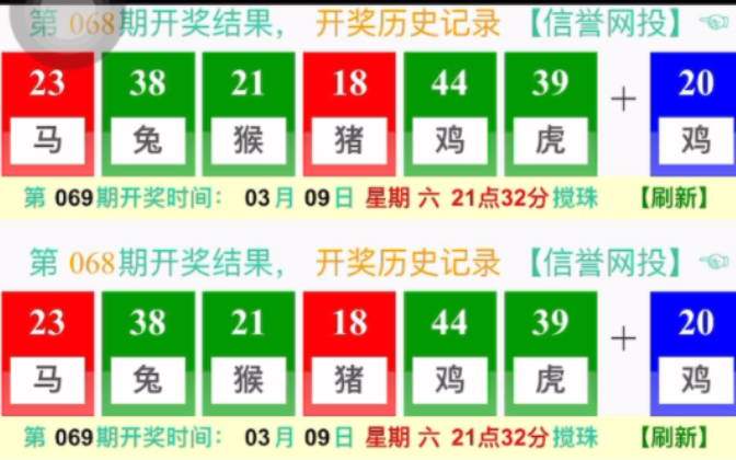 新奥历史开奖记录第68期分析